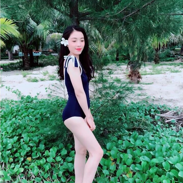 Bikini Nữ Một Mảnh Vai Nơ Freesize BHV012 | BigBuy360 - bigbuy360.vn