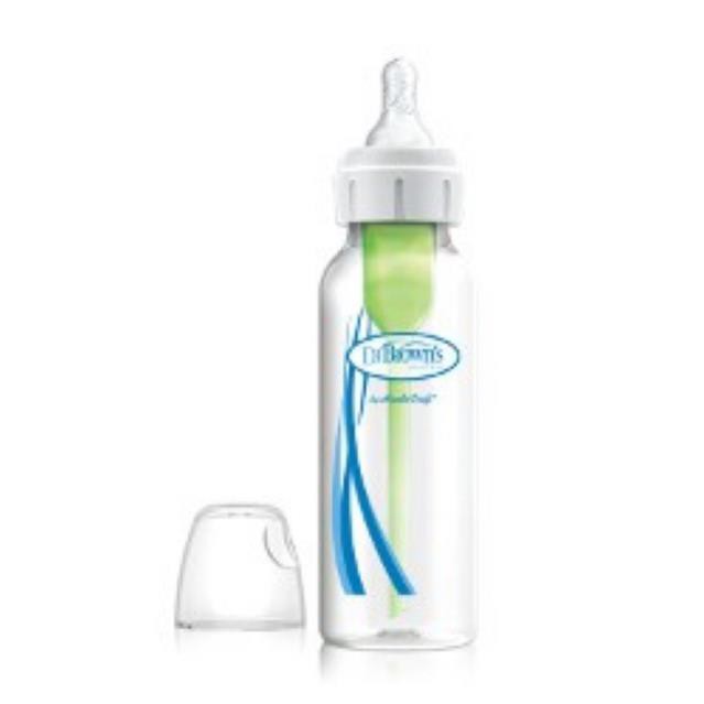 Bình sữa Dr Brown's cổ hẹp 250ml nhựa pp options Plus