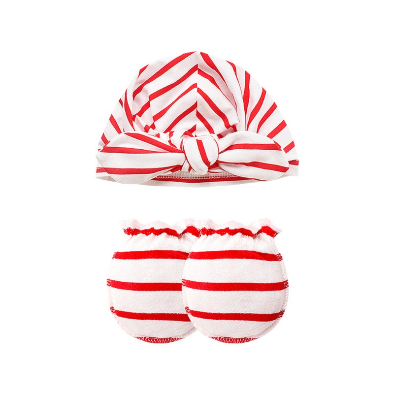 Găng Tay Bảo Vệ Mặt Chống Trầy Xước Màu Trơn Dành Cho Em Bé Wra