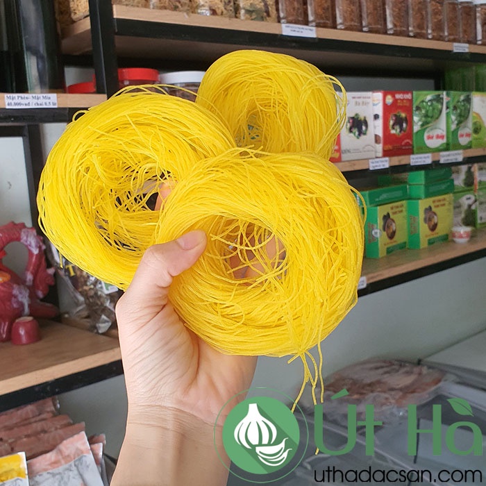 Bún Gạo Khô  Bịch 250gr Sợi Bún Dai Tươi Ngon Giữ Nguyên Hương Vị Truyền Thống - Út Hà Đặc Sản