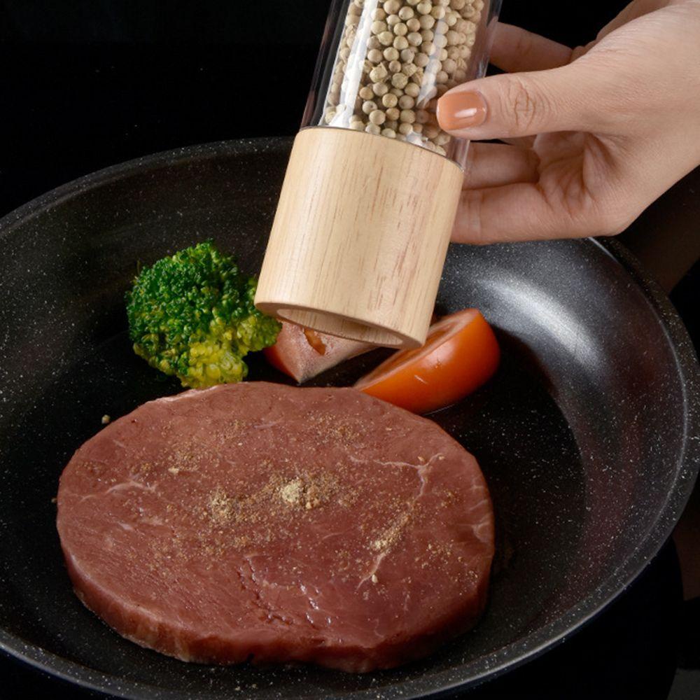 Dụng Cụ Nghiền Tiêu / Muối / Tiêu Bằng Thép Không Gỉ Tiện Dụng Cho Nhà Bếp