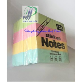 Giấy note 4 màu thường