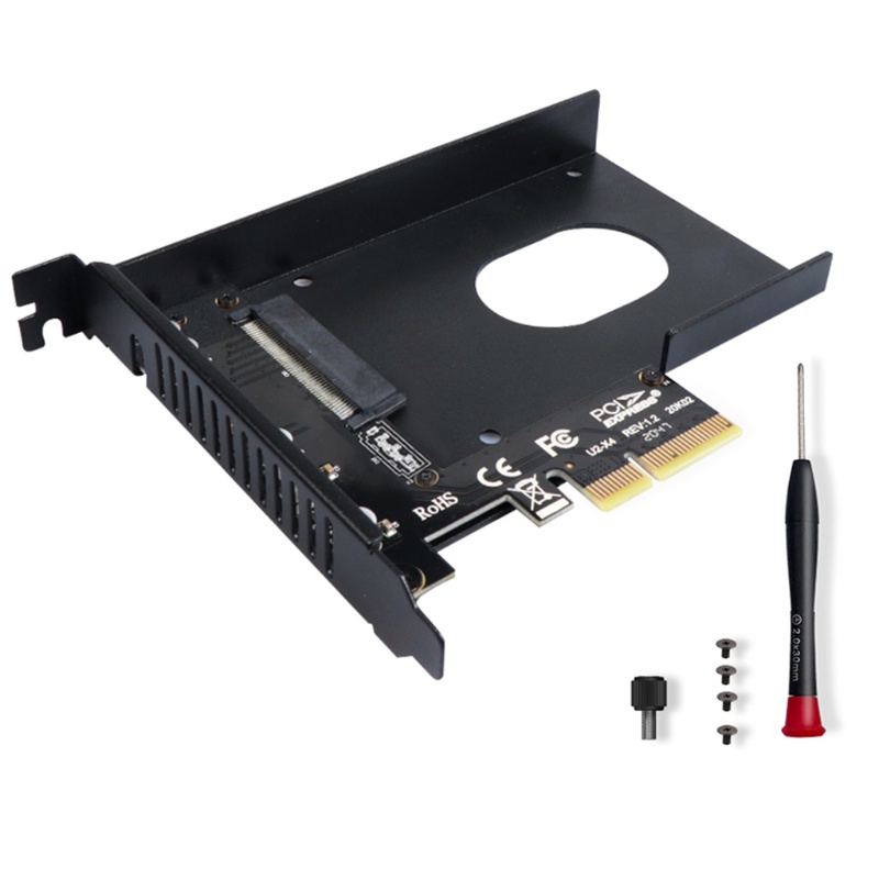 Bảng Mạch Chuyển Đổi Ổ Cứng PCIE X4 Sang U.2 SFF-8639 2.5inch Thẻ