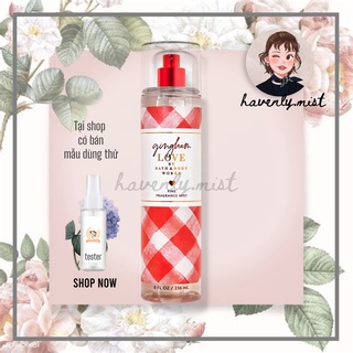 ʜᴀᴠᴇɴʟʏ.ᴍɪsᴛ ┋ gingham love - xịt thơm body mist bath & body works