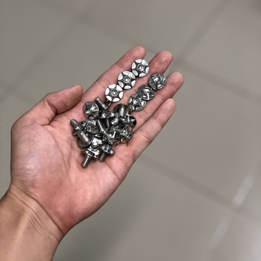 Ốc inox  - 6li1  - gắn carte