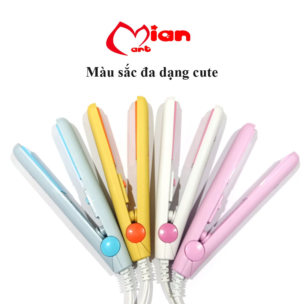 Máy ép tóc máy là duỗi tóc mini du lịch MAKE TIME đa năng siêu tiện lợi – MIAN MART