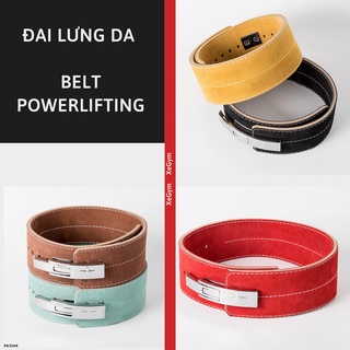 Đai lưng da bò - belt - đai bảo hộ tập gym