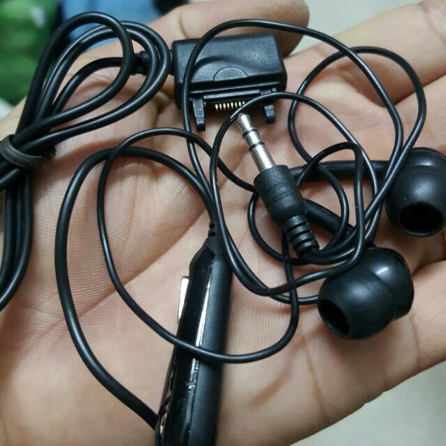 Tai nghe điện thoai sony ericsson cổ, 2 đoạn chân rệp và 3.5