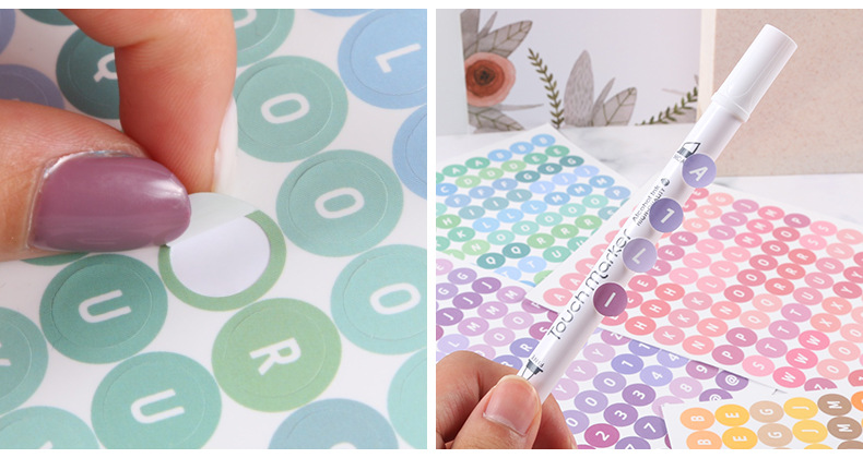 Flowertree Sticker Nhãn Dán Hình Cây Chanh Độc Đáo Dùng Trang Trí Nhật Ký
