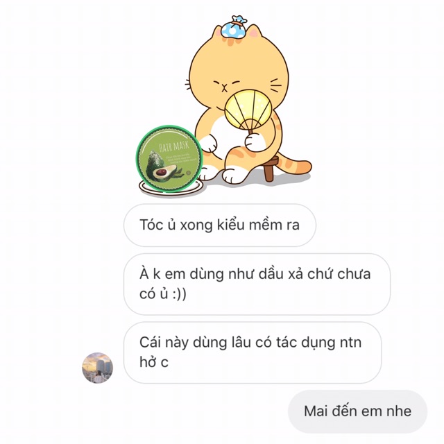 Hair Mask - Mặt Nạ Ủ Tóc Bơ