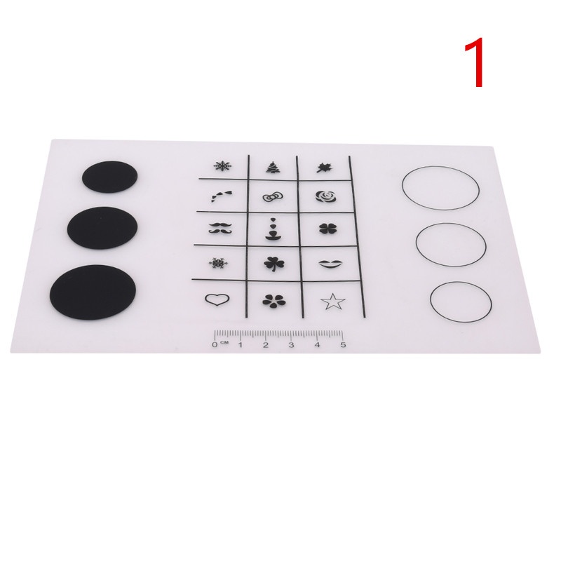 Fm Miếng Silicone Mini Hỗ Trợ Trang Trí Móng Tay Nghệ Thuật