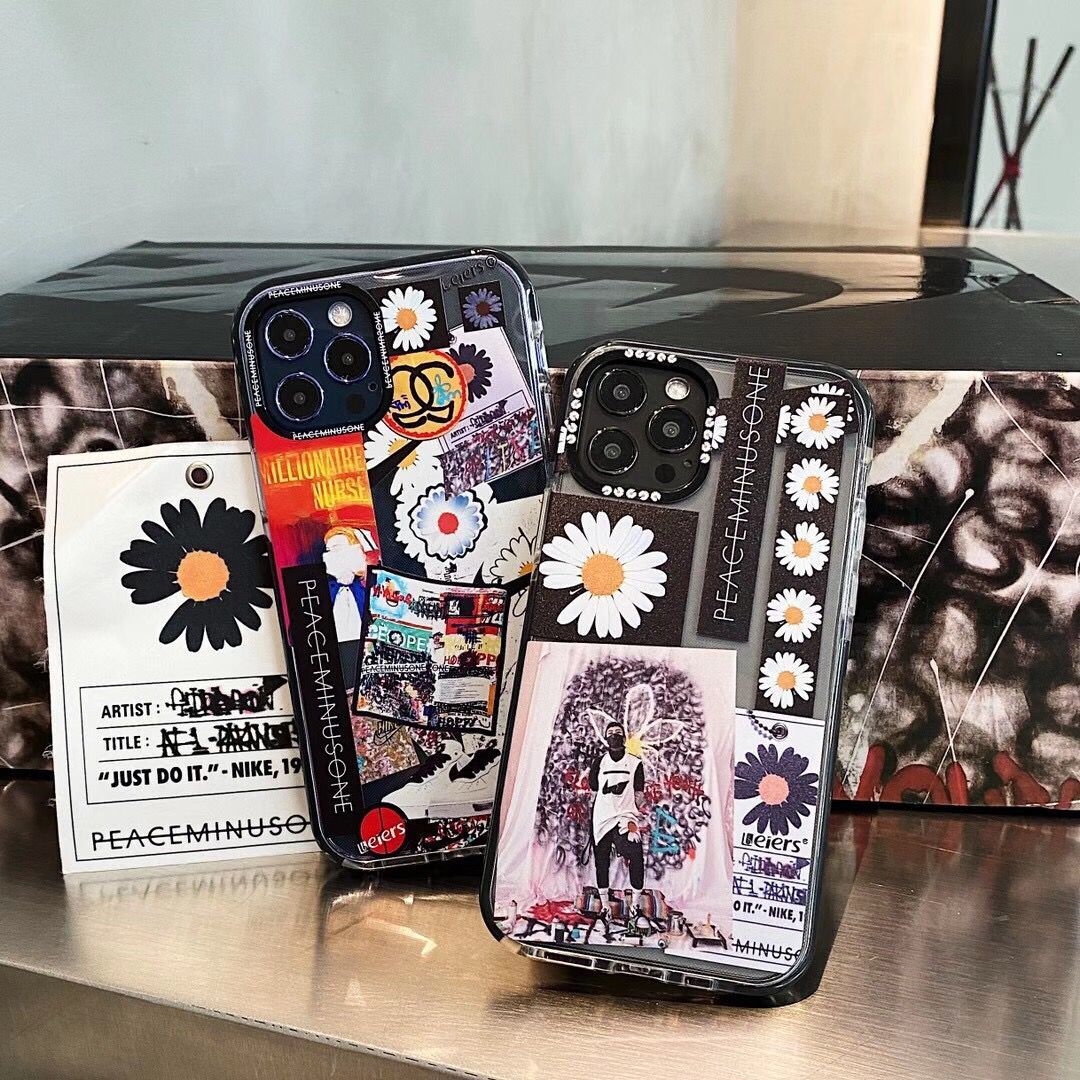 Ốp điện thoại họa tiết hoa cúc chống sốc cho iPhone 12pro max 12mini 11Pro Max X XS Max XR SE 2020 7 8 Plus | BigBuy360 - bigbuy360.vn