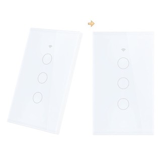 Công Tắc Cảm Ứng TUYA 3 Nút Ấn