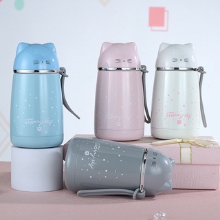 Bình Giữ Nhiệt Mèo 350ML