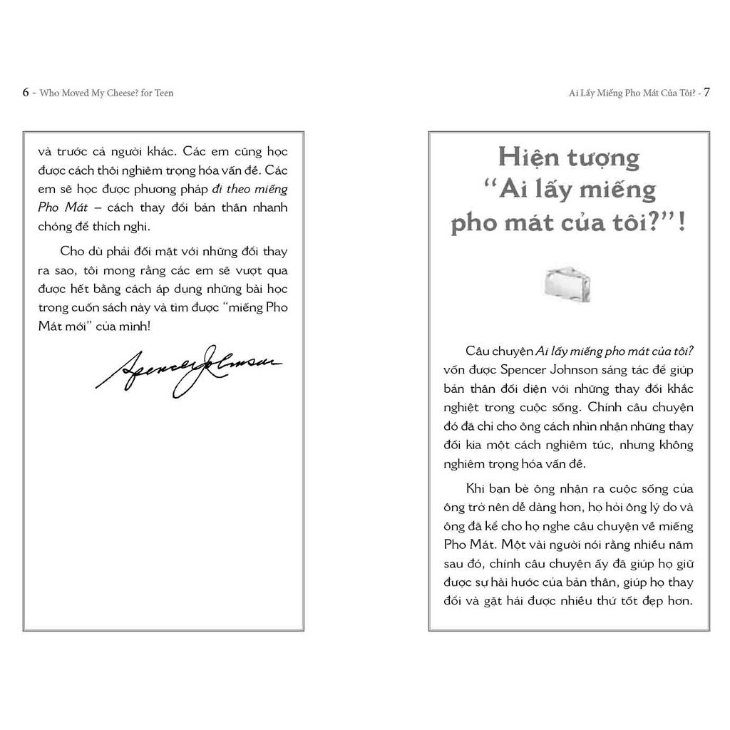 Sách - Ai Lấy Miếng Pho Mát Của Tôi? - Phiên Bản Dành Cho Giới Trẻ Tặng Kèm Bookmark