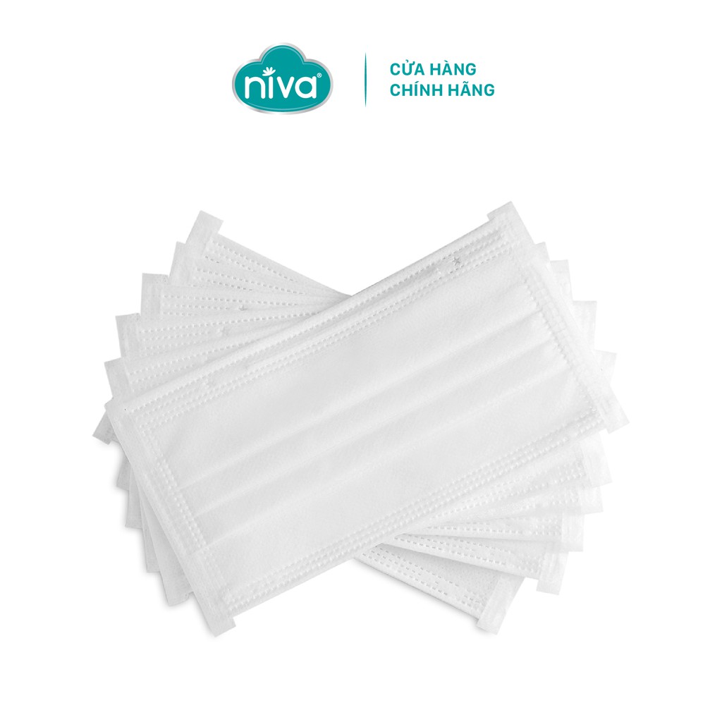 [FREESHIP] KHẨU TRANG NIVA Y TẾ 4 LỚP 20 CHIẾC /HỘP - GIAO MÀU NGẪU NHIÊN XANH/TRẮNG | BigBuy360 - bigbuy360.vn
