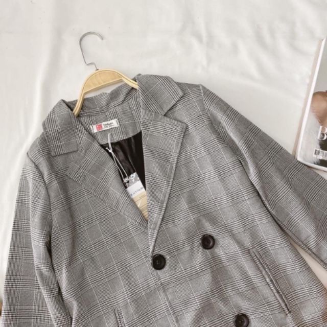 KHOÁC VEST CARO 4 NÚT