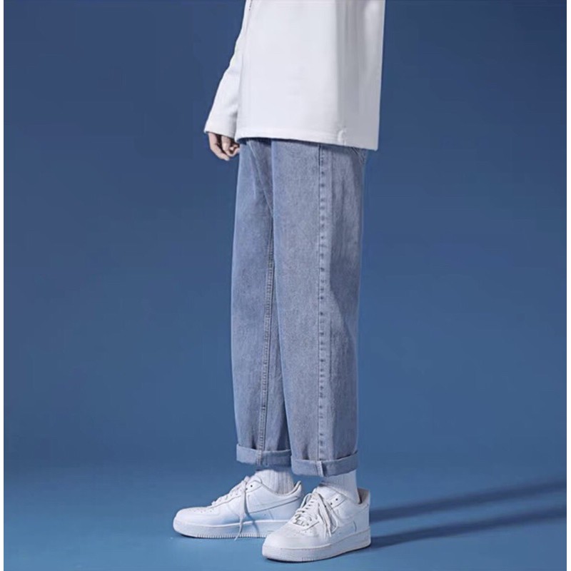 Quần jean nam baggy CẠP CHUN BẢN TO ống rộng HELLOYOU ,Quần Bò Nam chun CẠP CAO phom Suông Chỉnh Eo Chất Bò cao cấp 2023 | BigBuy360 - bigbuy360.vn