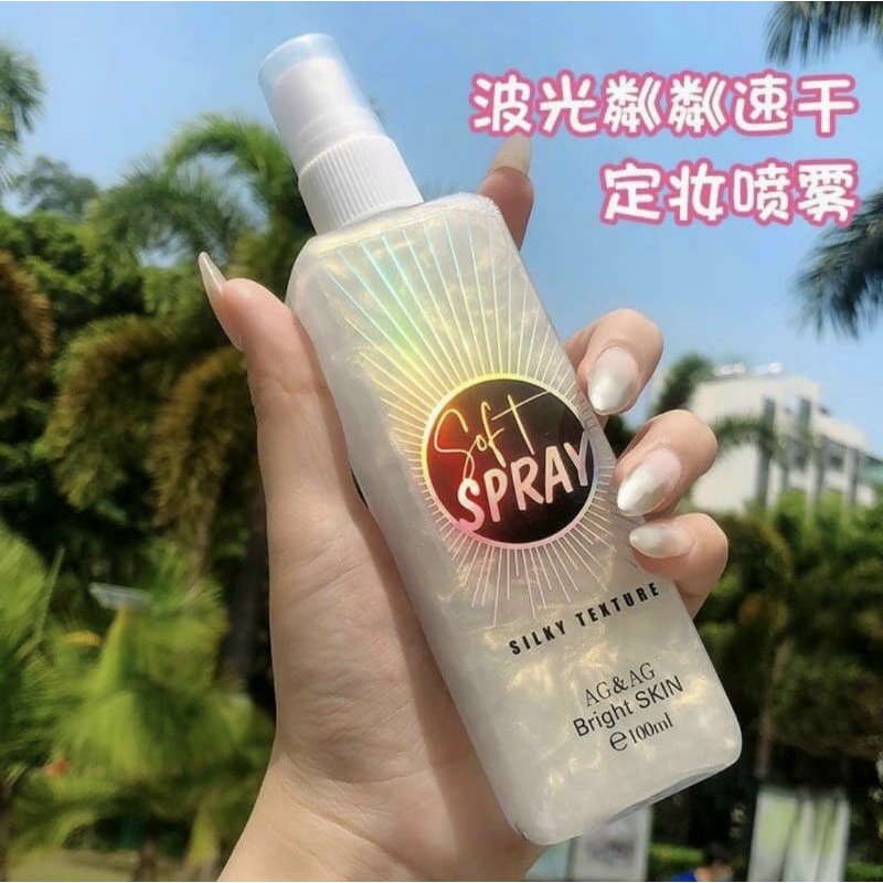 Xịt Khoáng Khóa Makeup - Xịt Nhũ - Xịt Khóa Nền - Khoá Trang Điểm AGAG | BigBuy360 - bigbuy360.vn