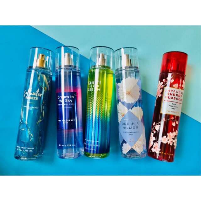 Sản phẩm xịt thơm toàn thân BBW