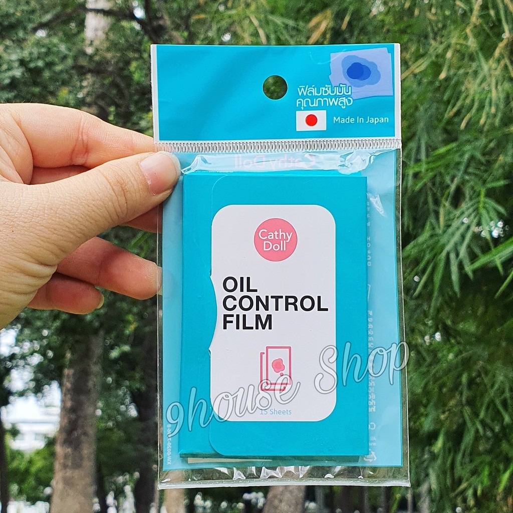 01 Gói Giấy Thấm Dầu Cathy Doll Oil Control Film (15miếng)