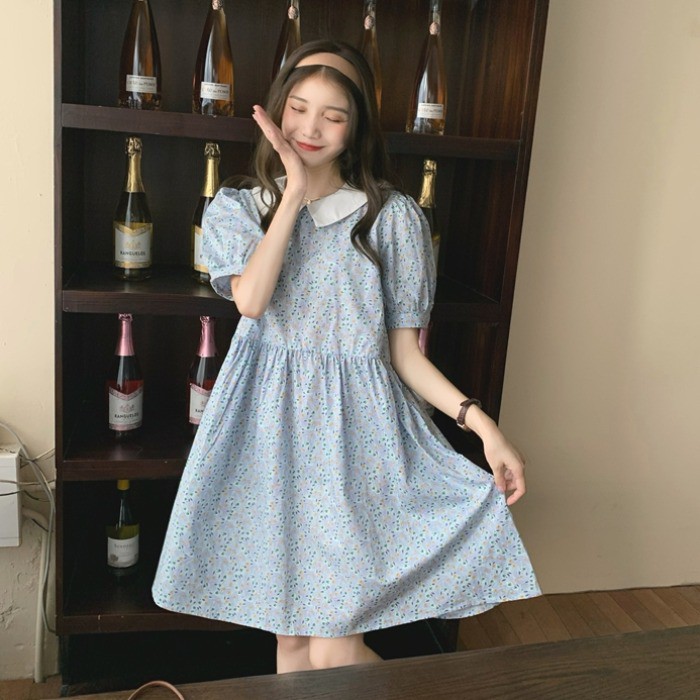 [ORDER] VÁY BABYDOLL HOA NHÍ CỔ SEN BẦU BÍ BON CHEN ULZZANG - KÈM ẢNH THẬT CUỐI | BigBuy360 - bigbuy360.vn