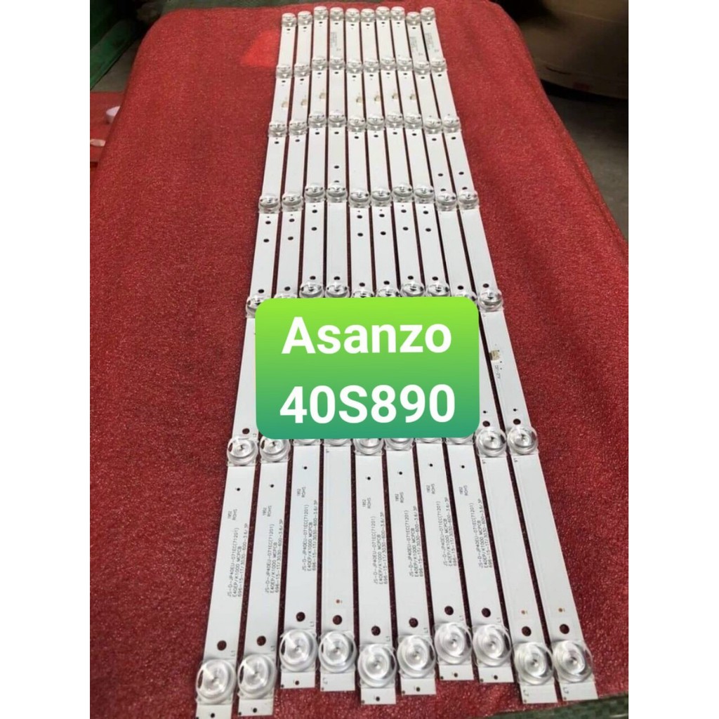 BỘ LED ASANZO 40AS890 BỘ 3 THANH