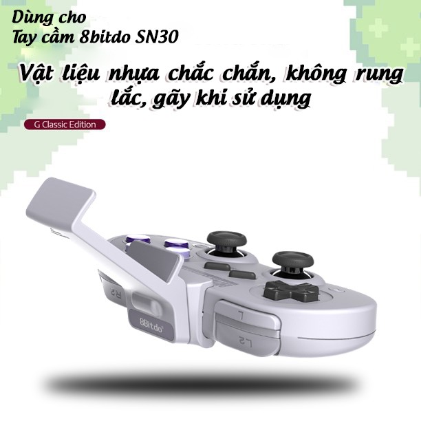 Giá đỡ tay cầm 8Bitdo SN30 Pro, SN30 Pro +, kẹp điện thoại cho tay cầm SN30 Pro, SN30 Pro + | WebRaoVat - webraovat.net.vn