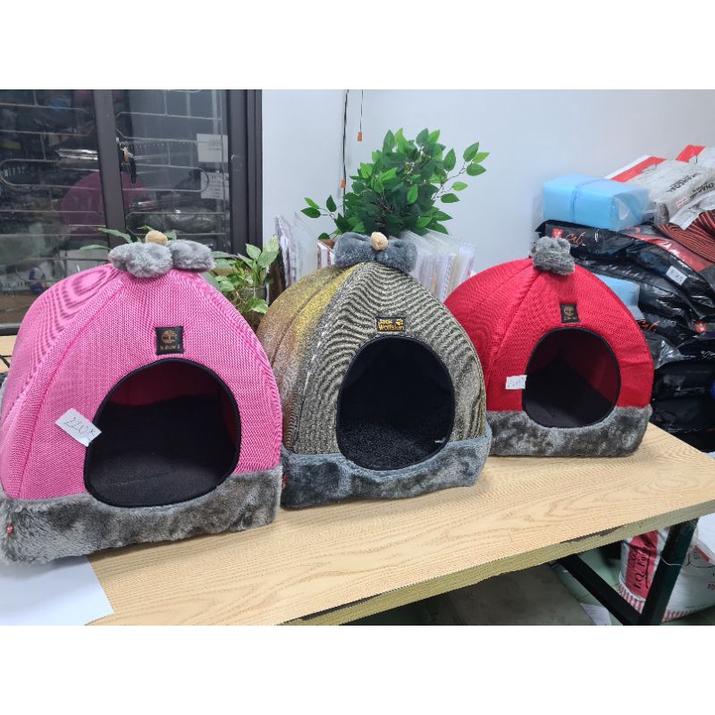 ổ mèo bông kín chóp hàng nhập dày đẹp