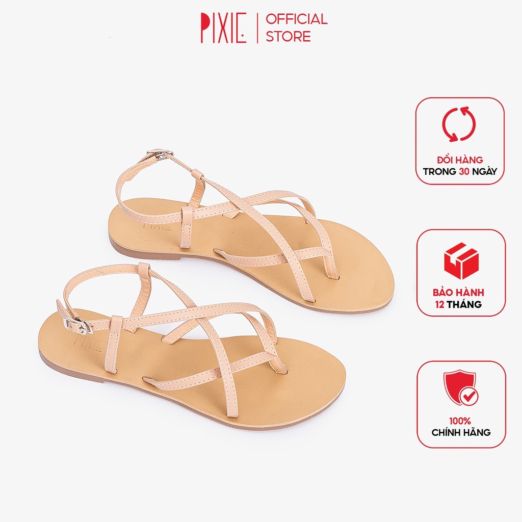 Giày Sandal Bệt Xỏ Ngón Pixie X497