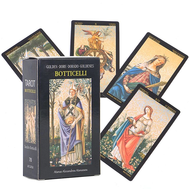 Bộ bài Golden Botticelli Tarot K4 Size gốc