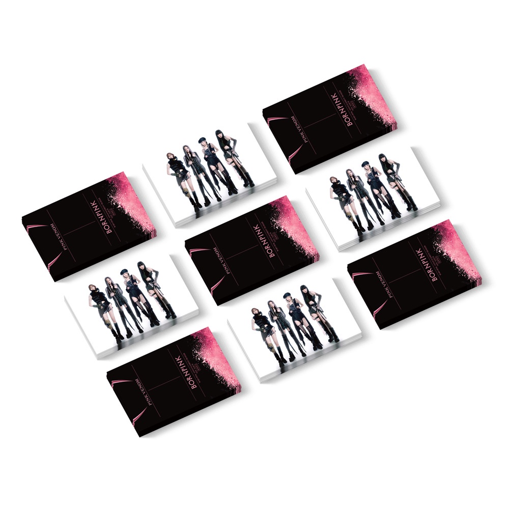 Hộp 54 tấm BLACK PINK thẻ ảnh nhóm nhạc  album ảnh  2022 BORN PINK  LOMO card