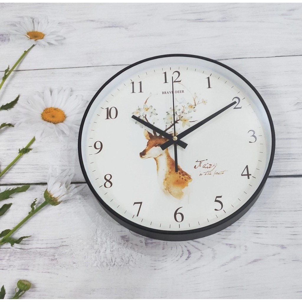 "Lô hàng nhanh" "Thẳng vào cổ phiếu" ❤️🕑 Đồng hồ treo tường Kim trôi 30CM 🕒 ❤️