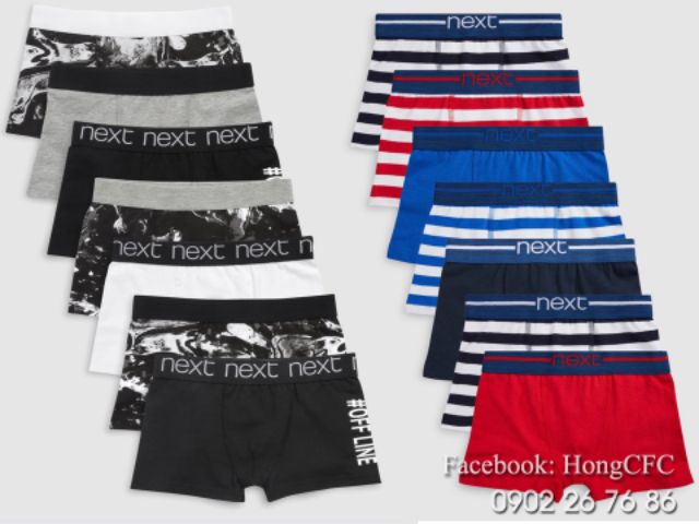 Set 5 quần chip đùi bé trai