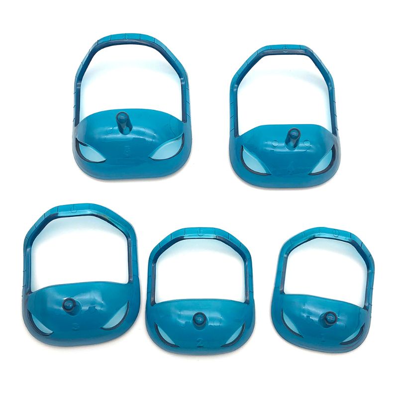 Set 5 Khuôn Cắt Tỉa Râu Tạo Kiểu Chuyên Dụng Cho Salon YOUYO