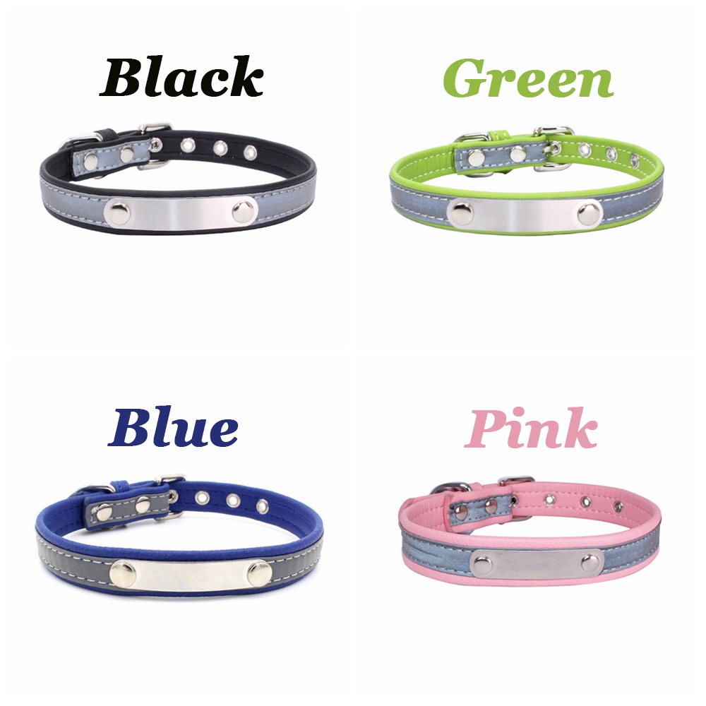 Vòng cổ khắc tên cỡ S-XXL chất liệu an toàn cho thú cưng
