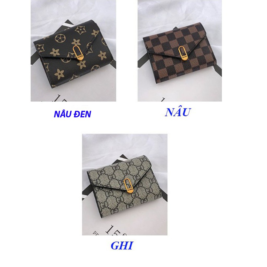 Ví Nữ Cầm Tay 🔥FREESHIP 50K🔥 Ví Bóp Nữ Ngắn Lucia Giá Rẻ VD18