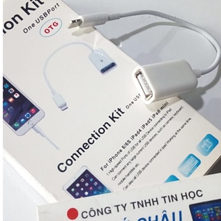 Cáp OTG  Lightning ra USB cho Iphone & Ipad