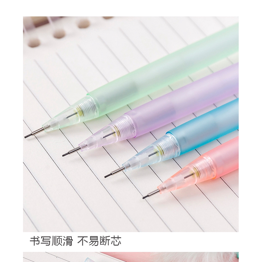 Bút Chì Cơ A836 Họa Tiết Công Chúa Lông Vũ Dễ Thương Cho Nữ