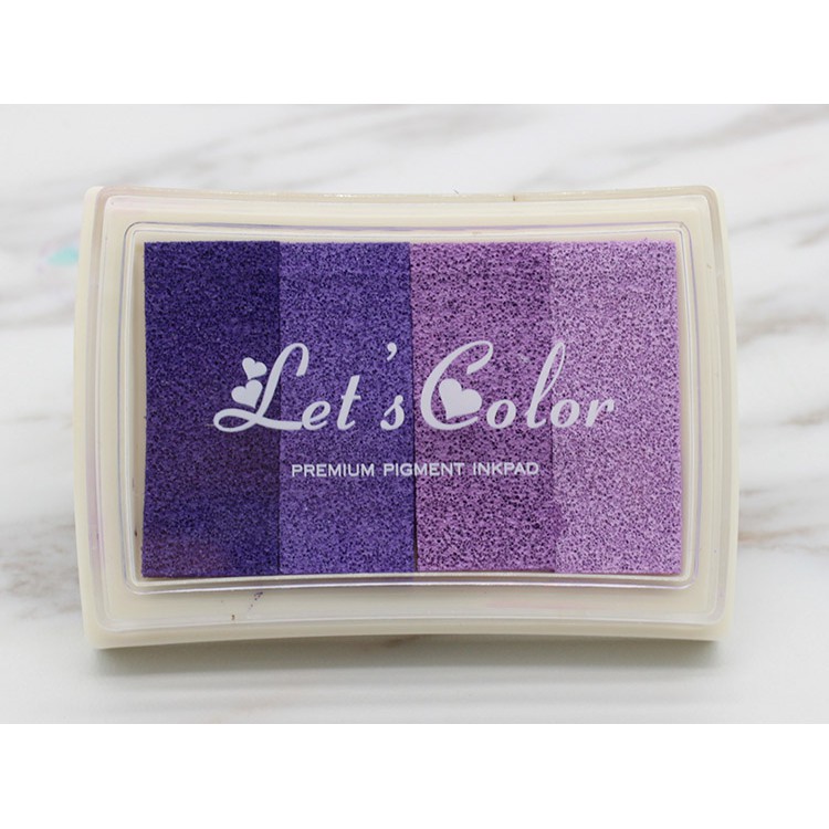 Hộp Mực In Đóng Dấu Nhiều Màu Sắc Gradient