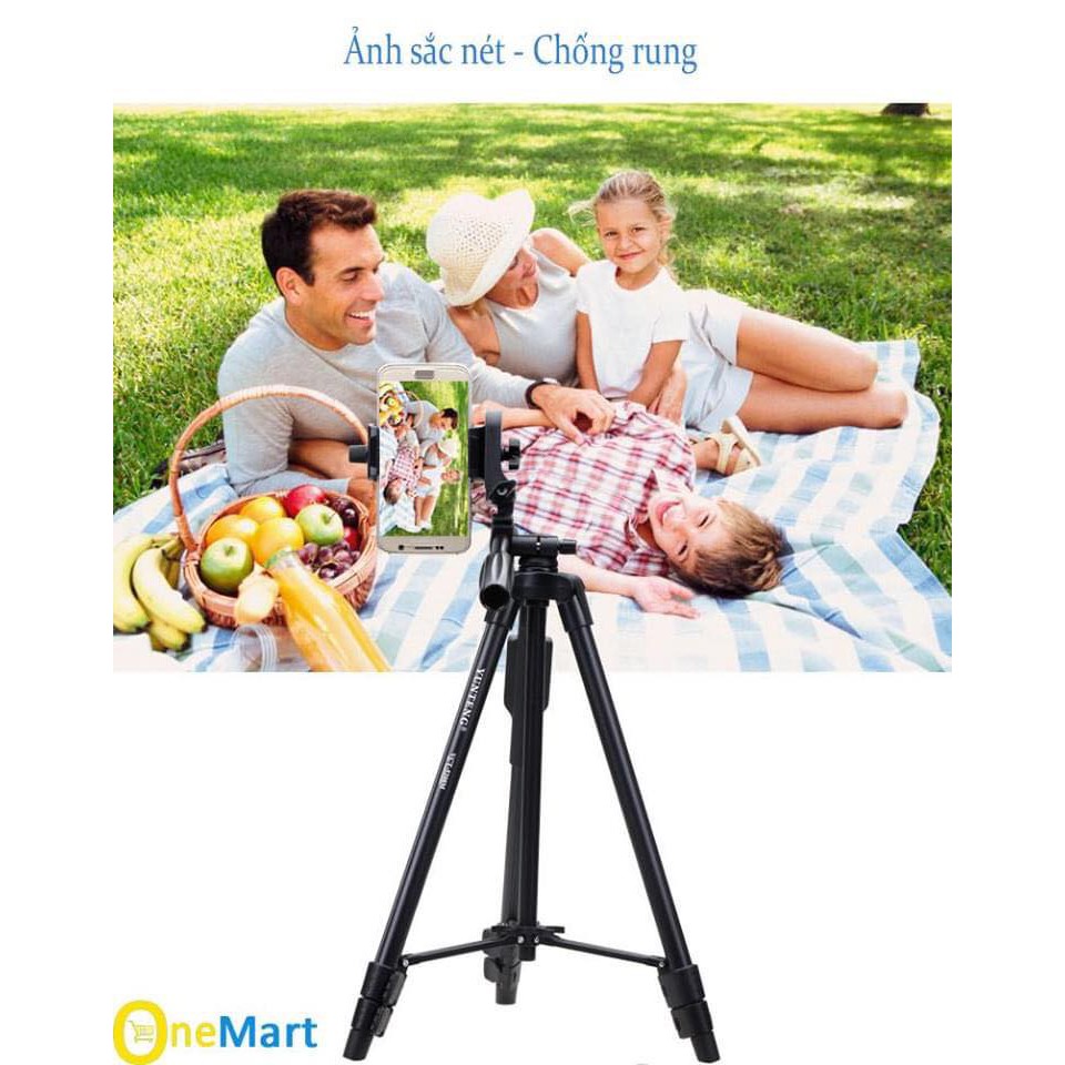 Giá Đỡ Tripod 3 Chân Yunteng VCT 5208