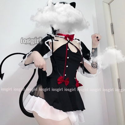 Bộ đồ lót hóa trang cô hầu gái loli quyến rũ ngọt ngào cho nữ