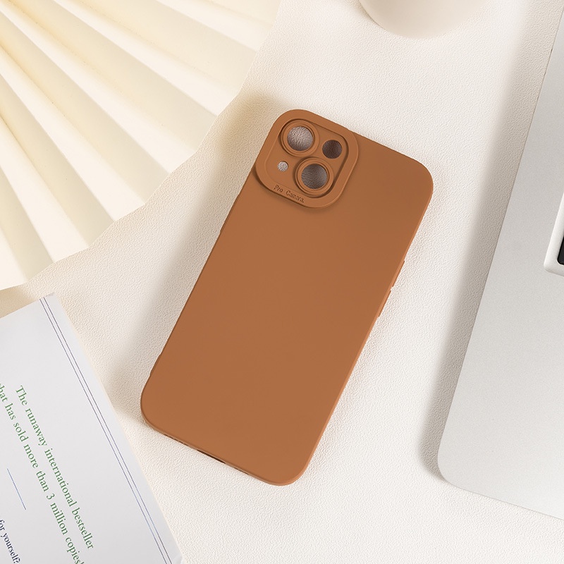 Ốp Điện Thoại Silicon Mềm Nhám Màu Kẹo Cho iPhone 11 12 13 Pro MAX Mini 6 6S 7 8 Plus 7Plus 8Plus XR X XS MAX SE 2020 2022