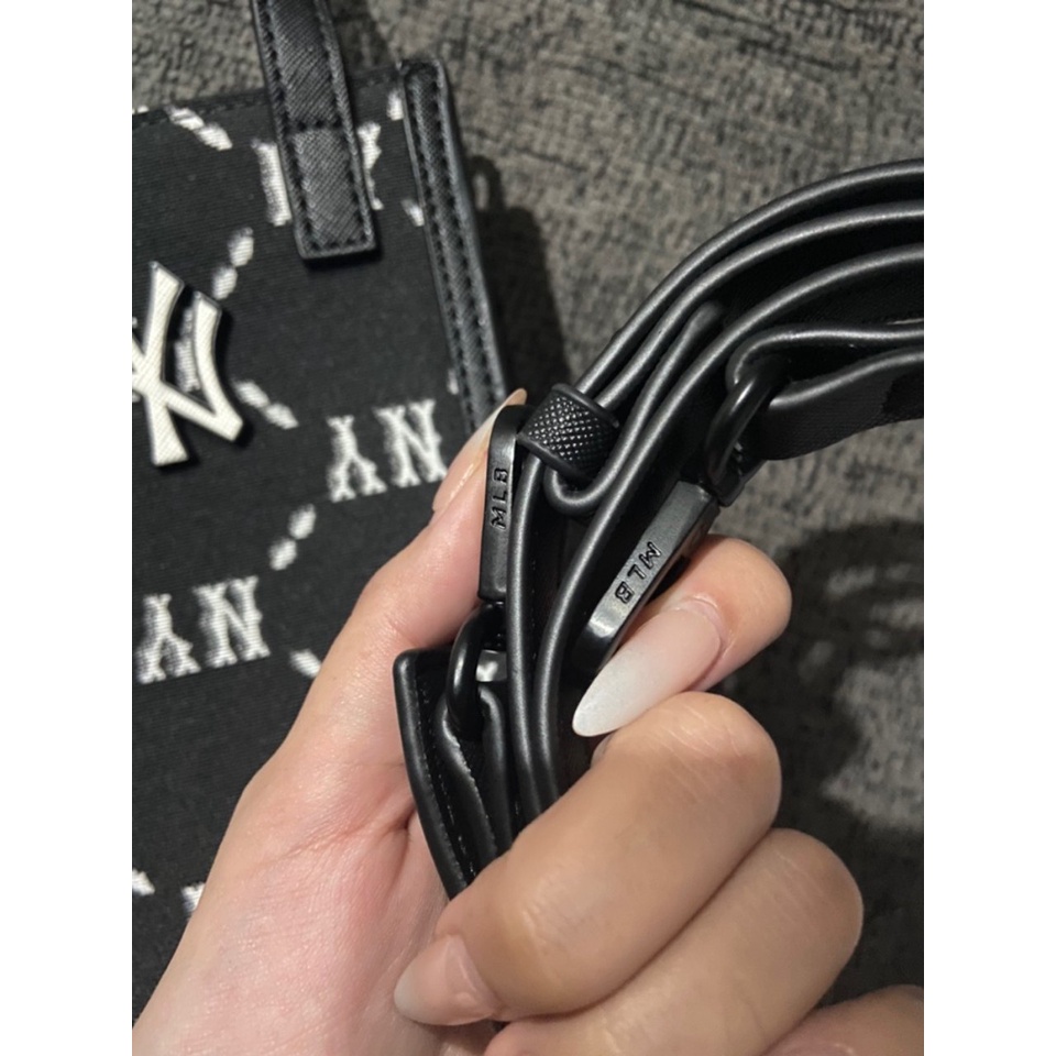 túi xách tay mini + đeo chéo nữ mlb size 12,5* 18*4 cm