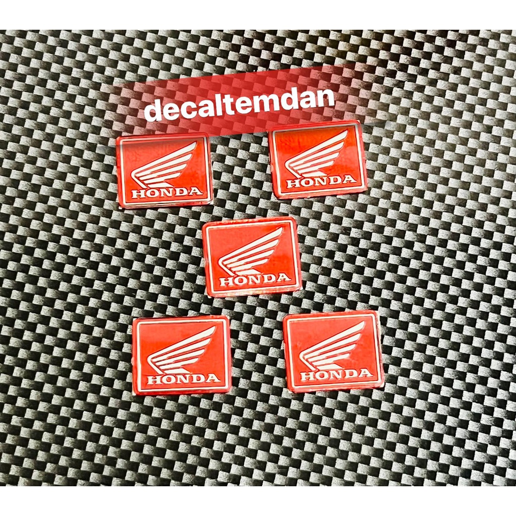 DDXM - V9M - LOGO NỔI CỨNG HÌNH CÁNH CHIM DÁN TRANG TRÍ XE MÁY, BIỂN SỐ, BÀN THỜ,....