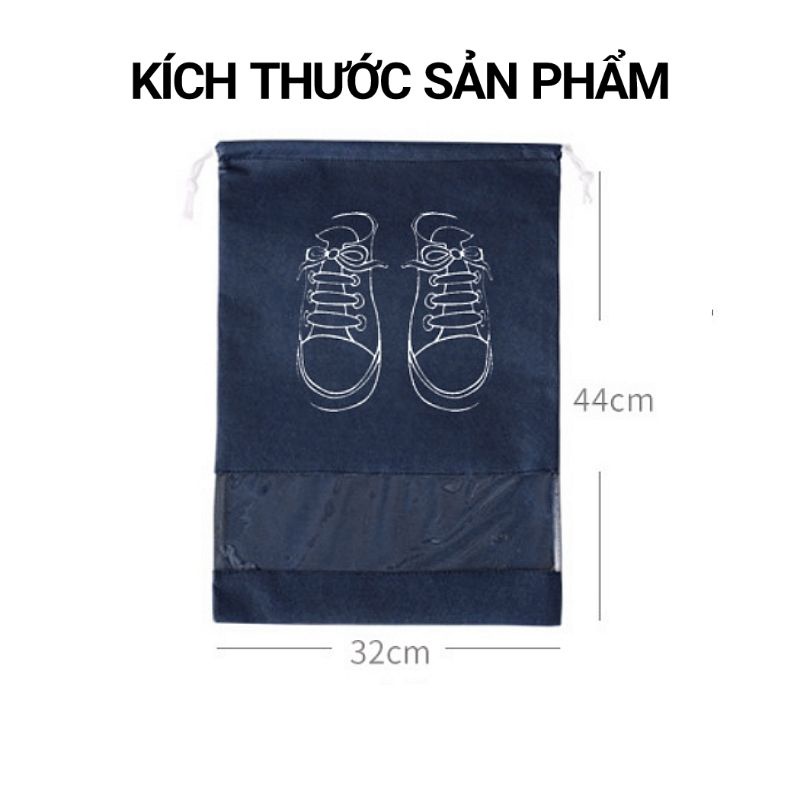 Túi Đựng Giày Dép Có Dây Rút Loại To Dùng Đi Du Lịch