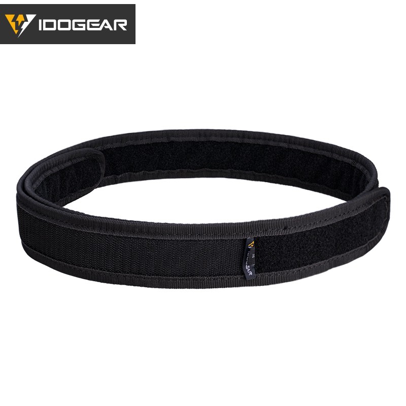 IDOGEAR Tactical Inner Belt Men's Belt 1.7 "Black Nylon Material 3418
