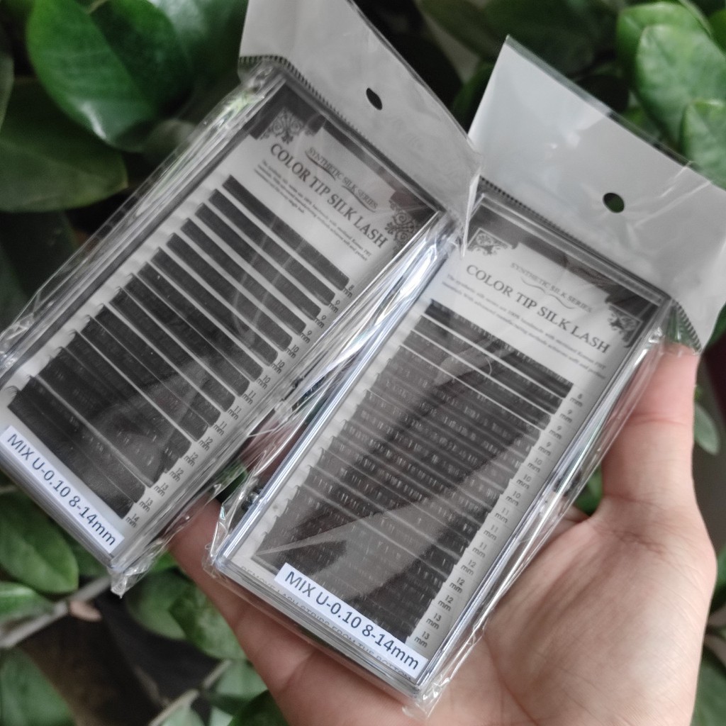 Mi Mix Hiệu Color tip silk Lash C-CC-D-U 0.07-0.10-0.12