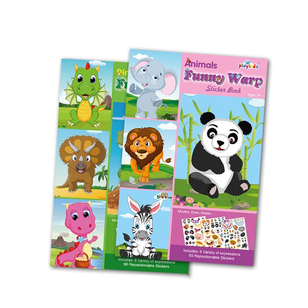 Miếng Dán Mặt Trang Điểm Kiểu Hoạt Hình Dễ Thương Cho Bé DIY