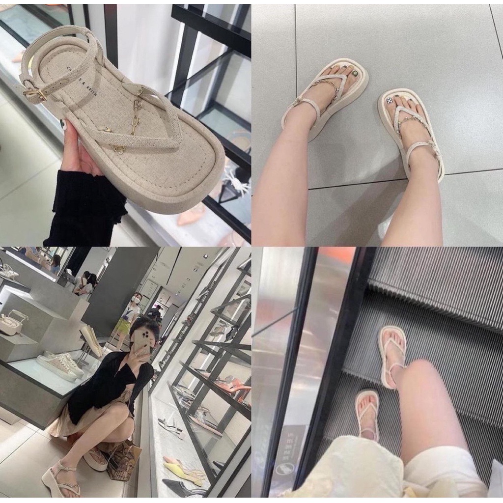 SANDAL KẸP DÂY XỊCH 5P - GD816929